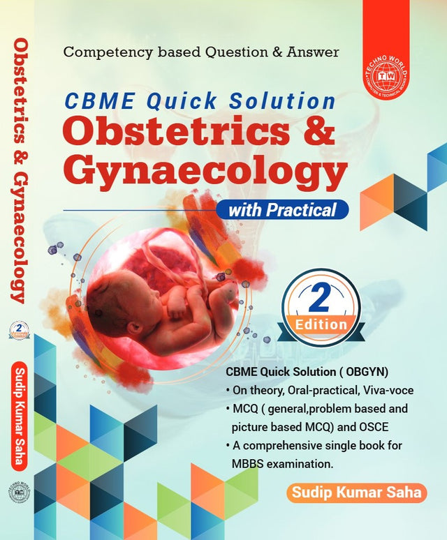 CBME Quick Solution Obstetrics & Gynaecology With Practical (English Version) 2nd Edition - Retail Maharaj