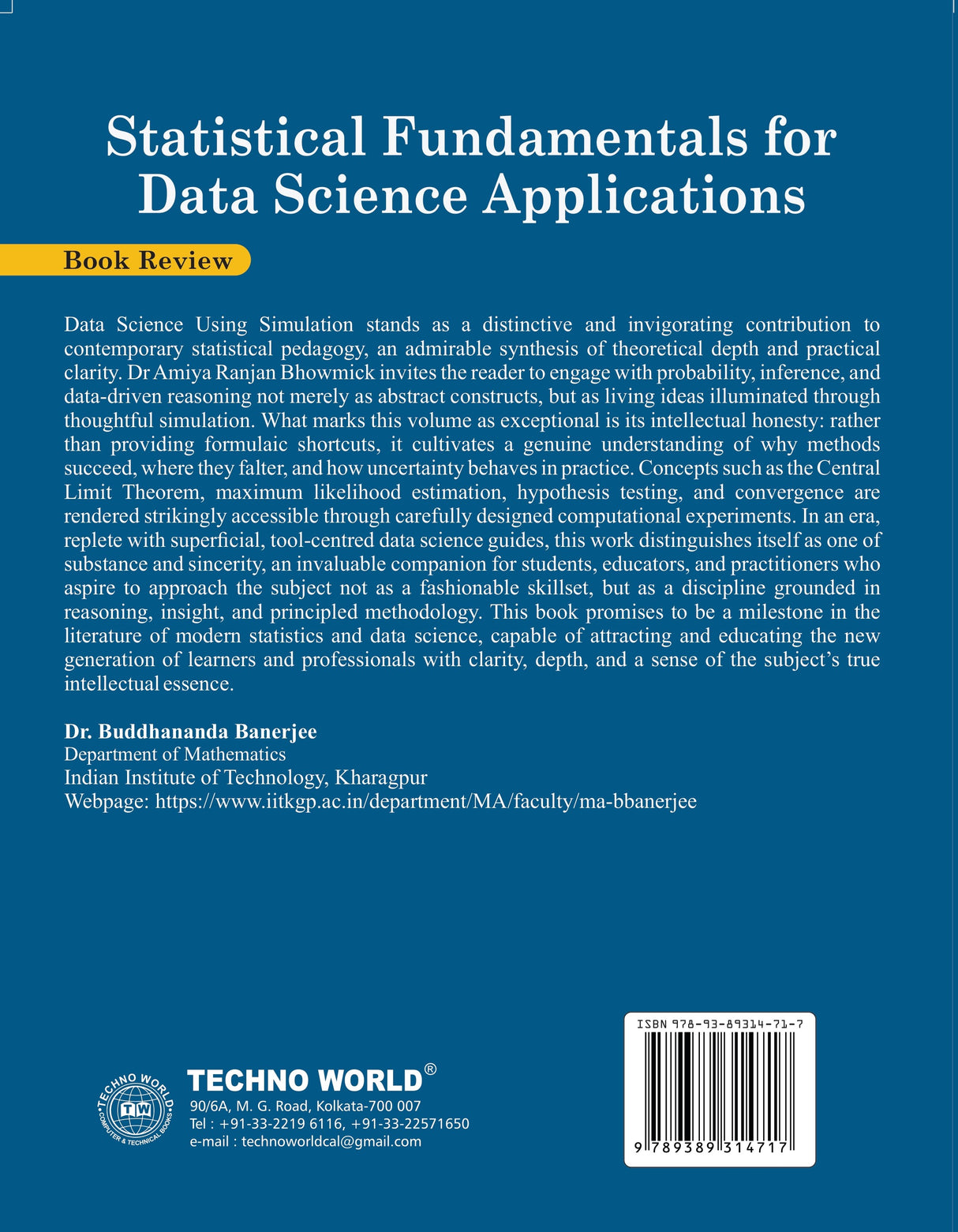 Statistical Fundamentals for Data Science Applicaions (English Version) - Retail Maharaj
