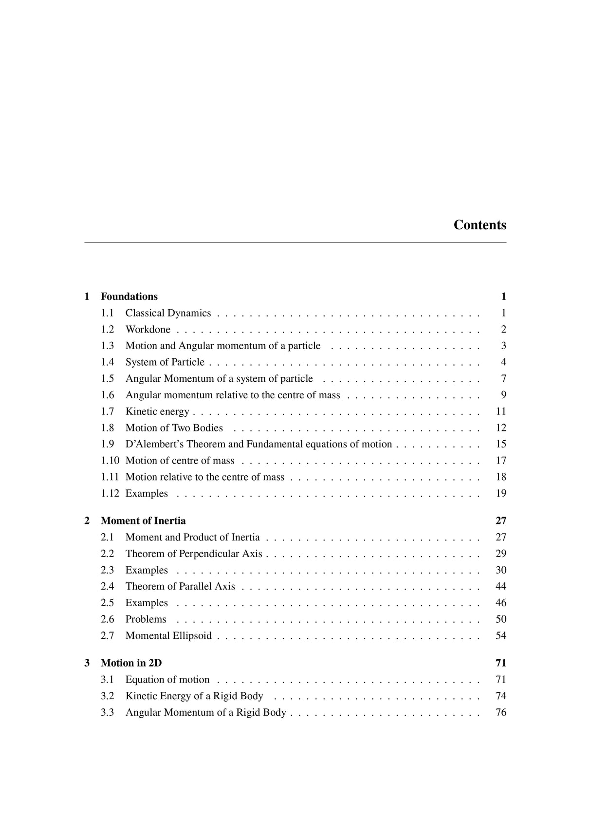 Foundations of Classical Dynamics and Motion of Rigid Body (English Version) - Retail Maharaj