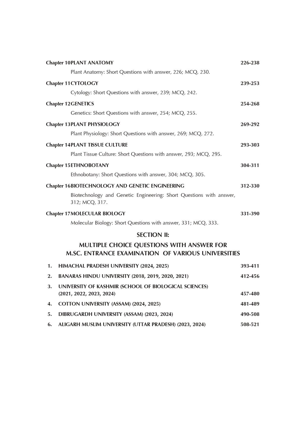Brief Outlook On Botanical Studies (English Version) - Retail Maharaj