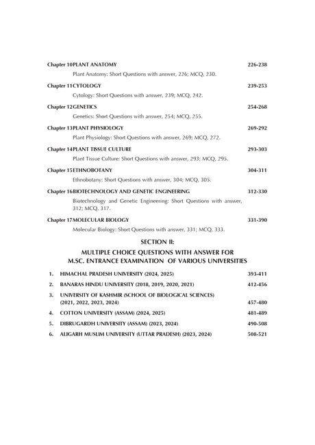 Brief Outlook On Botanical Studies (English Version) - Retail Maharaj