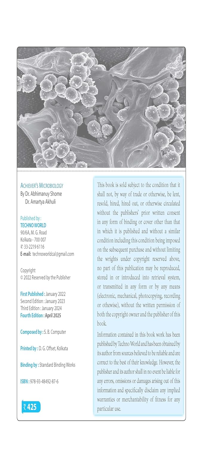 Achiever's Microbiology [4th Edition] Guide for 2nd Professional MBBS Examination - Retail Maharaj
