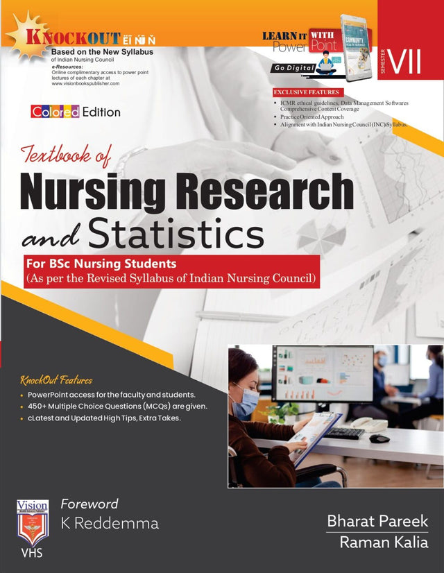 TEXTBOOK OF NURSING RESEARCH & STATISTICS FOR BSC NURSING STUDENTS) - Retail Maharaj