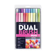 Tombow Dual Brush Pen Set – Floral Palette (20 Colours with Blender) - Retail Maharaj