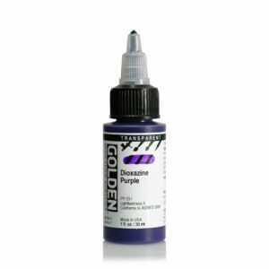 Golden High Flow Acrylic Paint 30ml Professional Fluid Acrylic for Artists - Retail Maharaj
