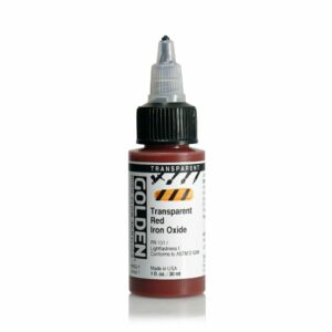 Golden High Flow Acrylic Paint 30ml Professional Fluid Acrylic for Artists - Retail Maharaj