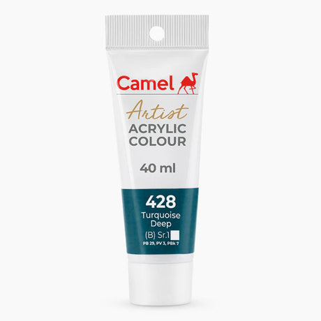 Camel Artist Acrylic Colours (Individual Tube of 40ml) - Retail Maharaj