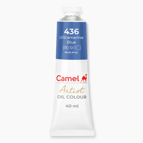 Camel Artist Oil Colour Paint 40ml Mauve - Retail Maharaj