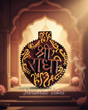 Keli Kunj Radhavallabh Hit Harivansh Naam Sewa – 4×5 Inch Rama Tulsi Plaque from Brij Vrindavan - Retail Maharaj