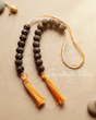 Lotus Beads Tulsi Counter Mala – 20-Bead 10mm Japa Beads for Meditation and Chanting - Retail Maharaj