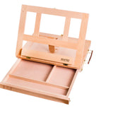 Brustro Small Desk Box Easel with Storage Drawer for Painting and Sketching - Retail Maharaj