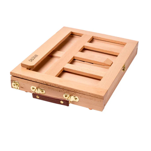 Brustro Small Desk Box Easel with Storage Drawer for Painting and Sketching - Retail Maharaj