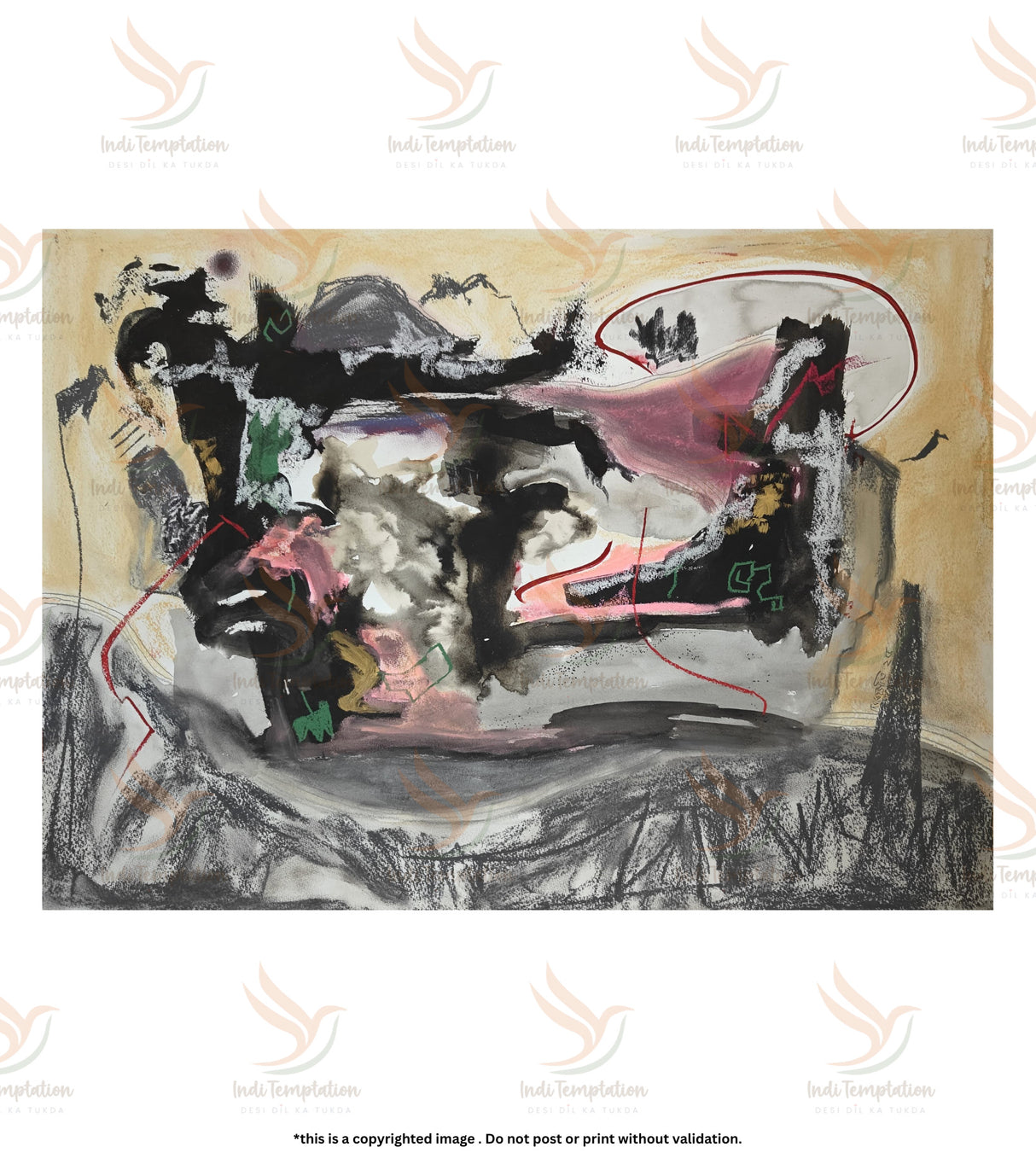 Premium Abstract Fine Art – "Urban Space" (The Clone Within Series)
