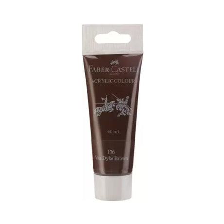Faber Castell Artist Acrylic Colour Paint 40ml Tube High Pigment Finish - Retail Maharaj