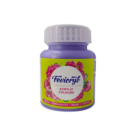 Pidilite Fevicryl Acrylic Colour 100ml Black - Retail Maharaj