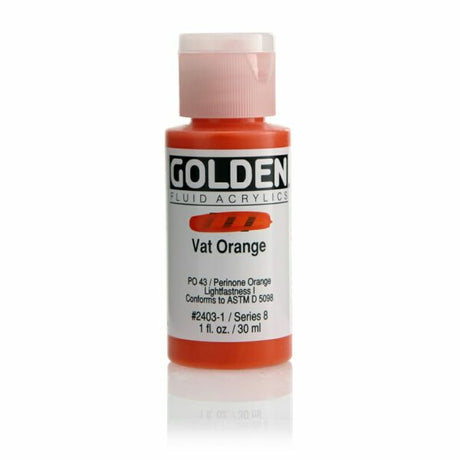 Golden Fluid Acrylic Colours 30 ml – Professional Artist Acrylic Paint (Open Stock) - Retail Maharaj