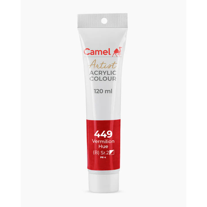 Camel Artist Acrylic Colours (Individual Tube of 120ml) - Retail Maharaj