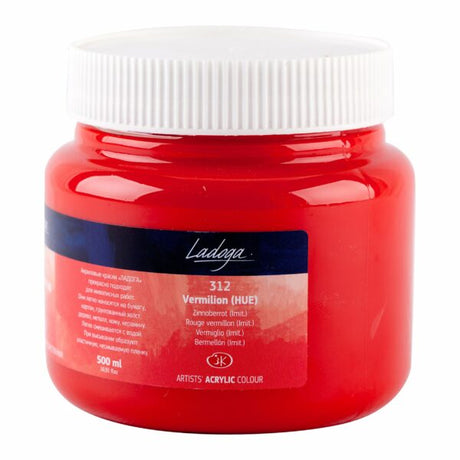 Ladoga Professional Acrylic Colours 500ml Open Stock Artist Paints - Retail Maharaj