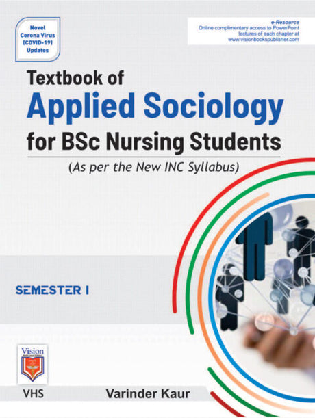 Textbook Of Applied Sociology For BSC Nursing Students Semester 1 - Retail Maharaj