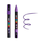 Uni Ball Posca PC-3M Fine Bullet Tip Water Based Paint Marker Pen - Retail Maharaj