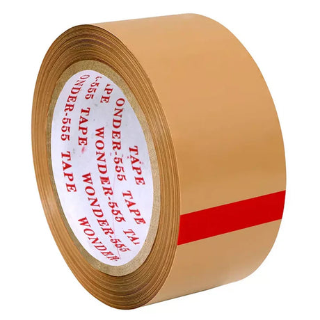 Wonder Brown Packaging Tape 40 Micron 2 Inch x 100 Meter Pack of 4 - Retail Maharaj