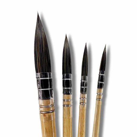 Stationerie Velour Mop Set of 4 Mix Media - Retail Maharaj