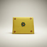 Handmade Madhubani Coin Pouch – Silk Mithila Art Mini Wallet | Traditional Indian Folk Art Accessory - Retail Maharaj