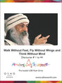 Walking in Zen Sitting in Zen Discourse # 1 to 16 in Pen Drive - Retail Maharaj