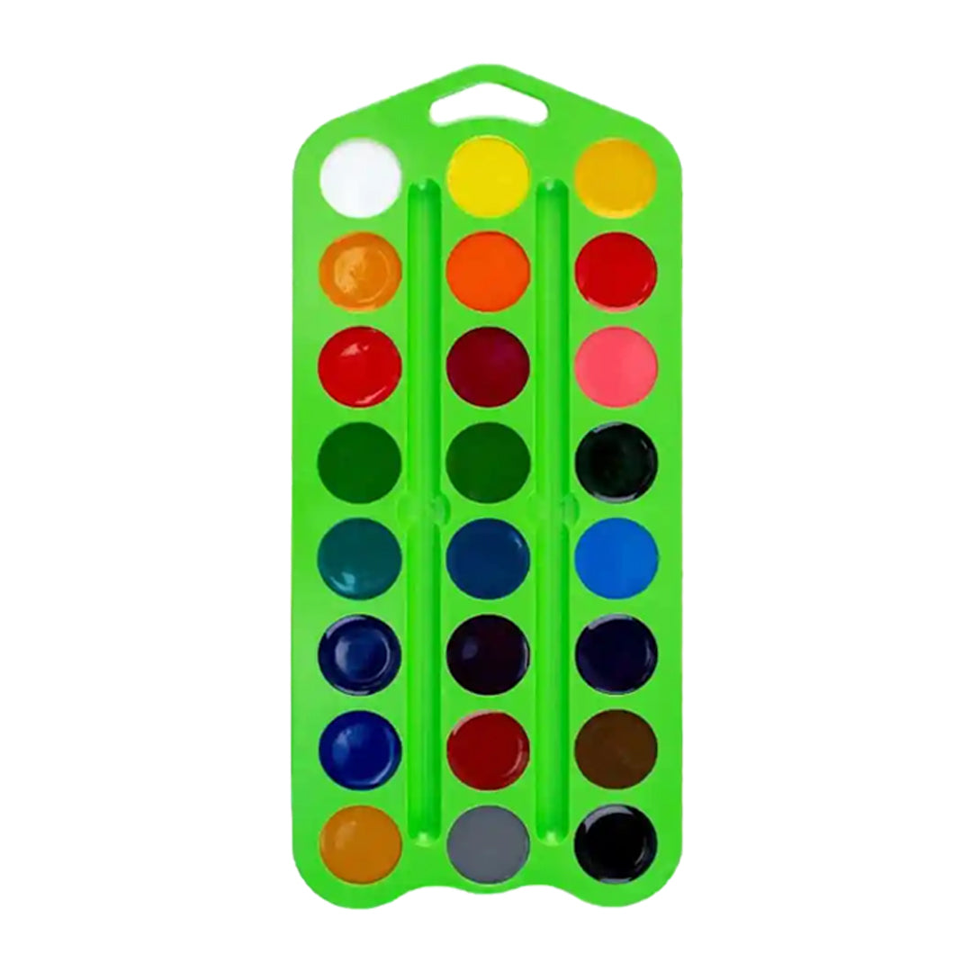Nevskaya Palitra Tsvetik Kids Watercolour Paint Set in Plastic Box - Retail Maharaj