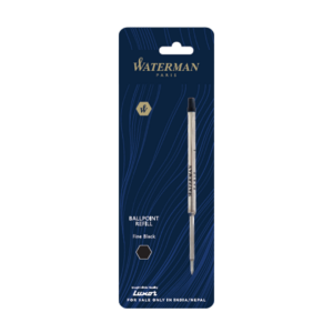 Waterman Ballpoint Pen Refill Fine Tip Blue and Black - Retail Maharaj