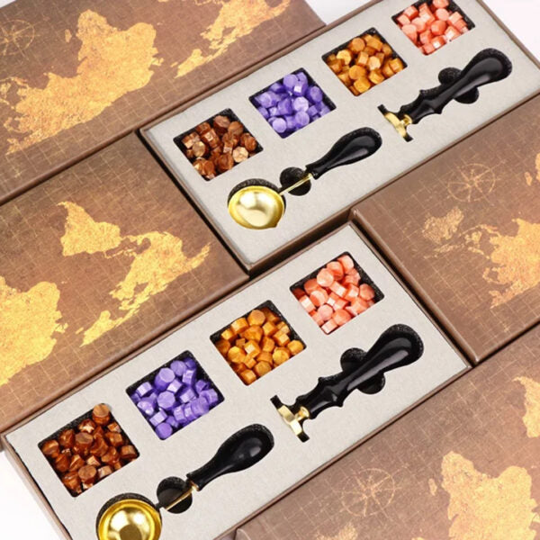Premium Wax Seal Stamp Set with Gift Box