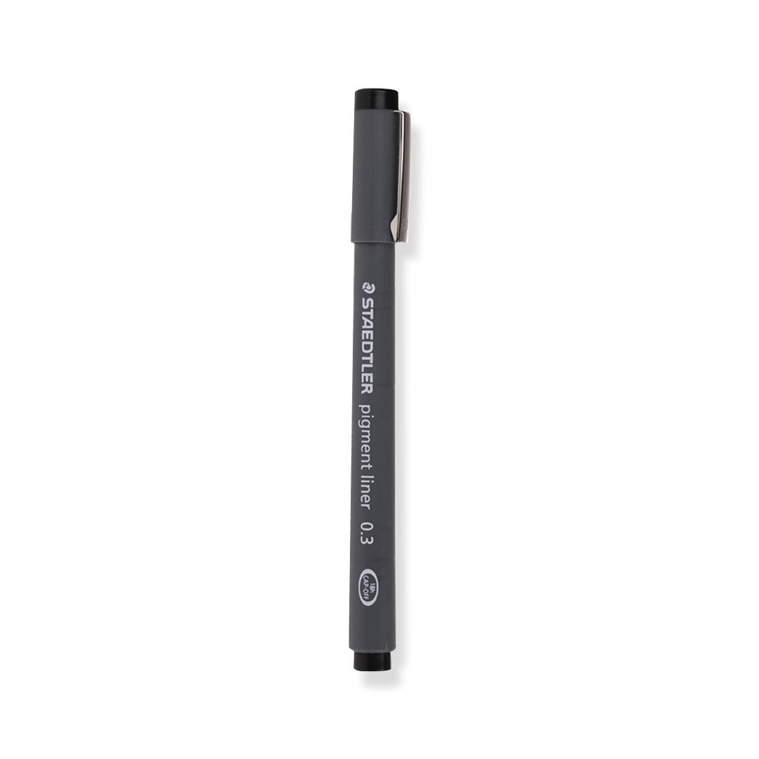 Staedtler Pigment Liner Fineliner Pen Open Stock Waterproof Black Ink - Retail Maharaj