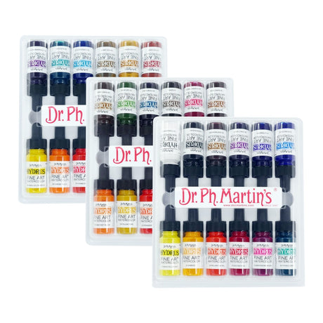 Dr. Ph. Martin’s HYDRUS FINE ART WATERCOLOR, 0.5 OZ SETS ALL KINDS - Retail Maharaj