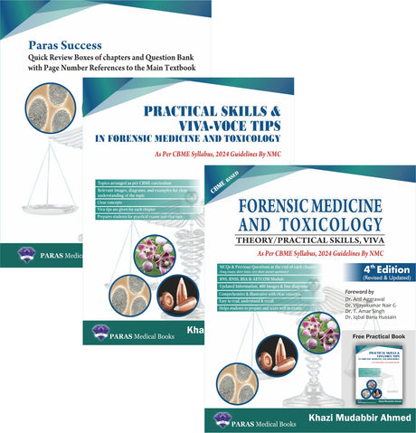 Forensic Medicine and Toxicology (Theory, Practical Skills, VIVA) 4th/2025 (Reprint 2026) - Retail Maharaj