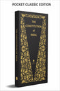 The Constitution of India (Bharat Ka Samvidhan in English) Covered 106th Amendment (Coat Pocket Size Edition) - Retail Maharaj
