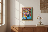 Handmade Madhubani Painting – Radha Krishna | Mithila Art Traditional Indian Folk Wall Decor - Retail Maharaj