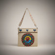 Handmade Jute Sling Bag with Madhubani Art | Eco-friendly Mithila Painting Folk Art Bag - Retail Maharaj
