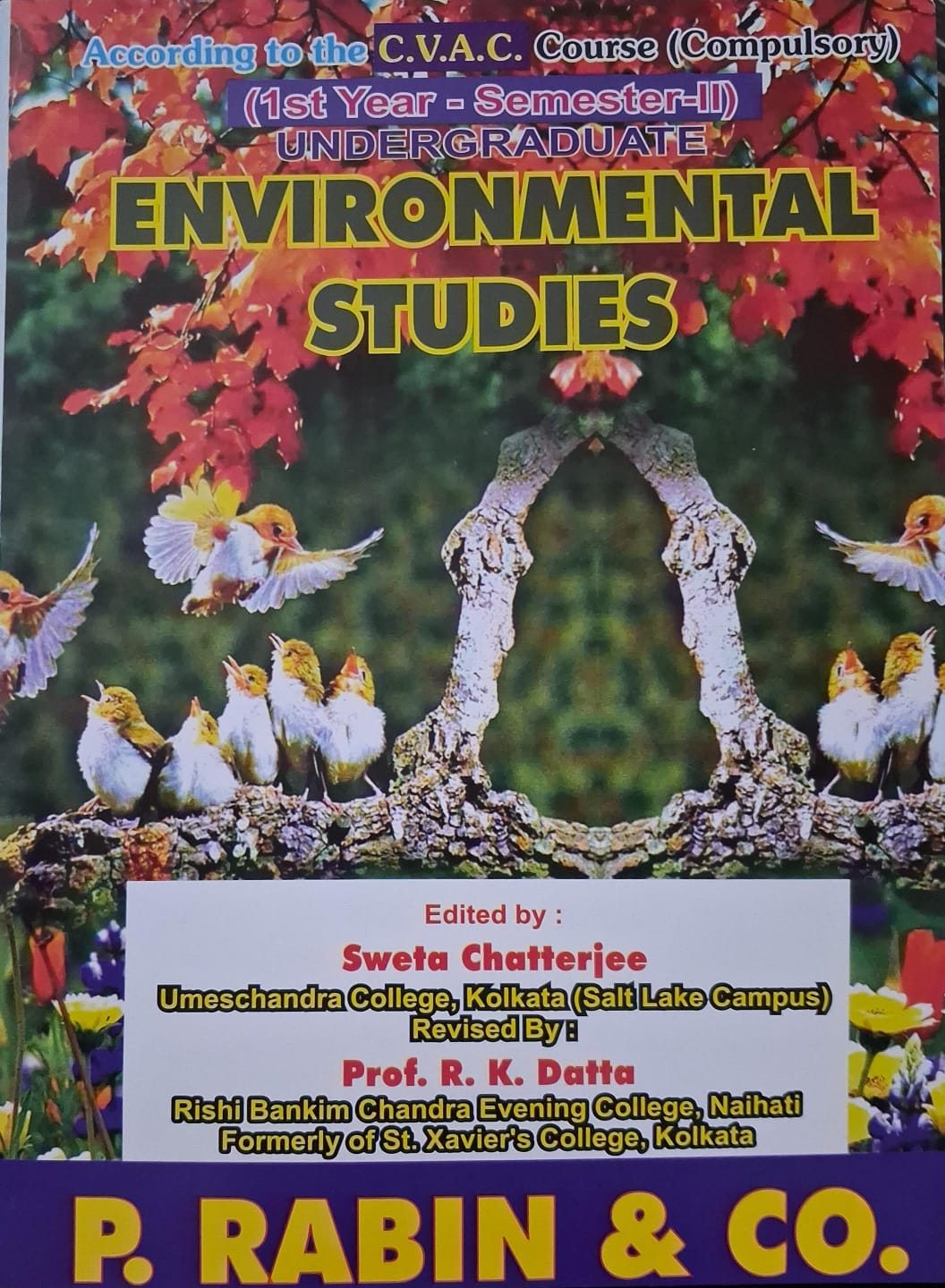 Environmental Studies [1st Year - Semester- II] Undergraduate (English Version)
