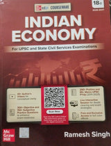 Indian Economy (English) | 16th Edition | UPSC Civil Services Exam | State Administrative Exams | McGraw Hill edge Access: Summary of Union Budget & Economic Survey, Model Answers, Videos & Webinars