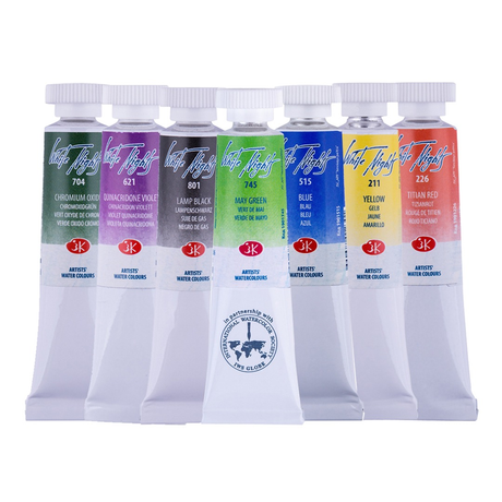 White Nights Artist Watercolour Tubes Basic Colours Open Stock - Retail Maharaj