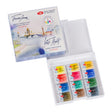 White Nights Artist Watercolour Cake Set Professional Mono Pigment Colours - Retail Maharaj