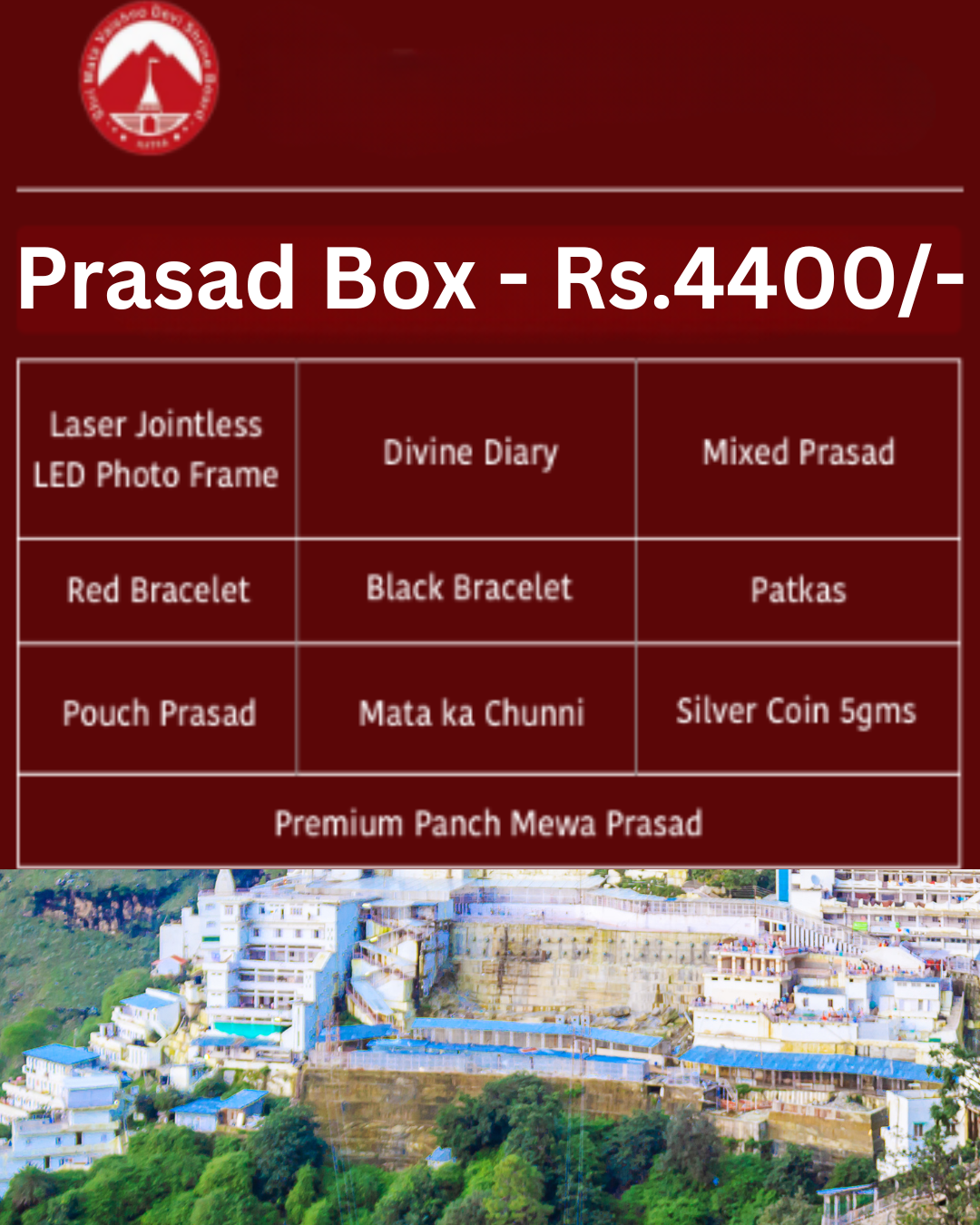 Maa Vaishno Devi Prasad - Retail Maharaj