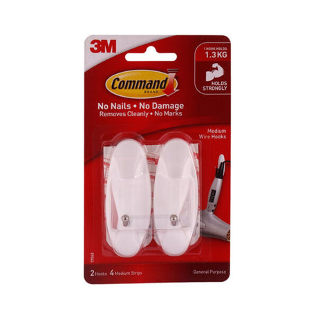 3M Command Hooks and Damage-Free Wall Hanging Solutions - Retail Maharaj