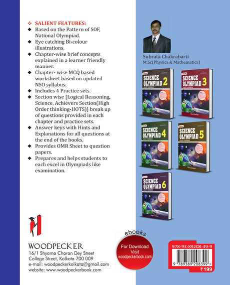 Science Olympiad Cracker 1: Concept + Workbook (English Version) - Retail Maharaj