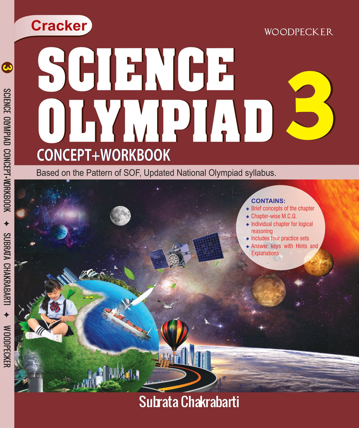Science Olympiad Cracker 3: Concept + Workbook (English Version) - Retail Maharaj