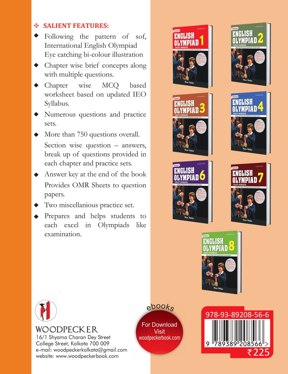 English Olympiad Cracker 5: Unlock the Power of Words (English Version) - Retail Maharaj