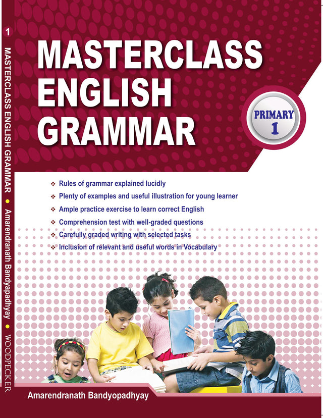 Masterclass English Grammar Primary 1 (English Version) - Retail Maharaj