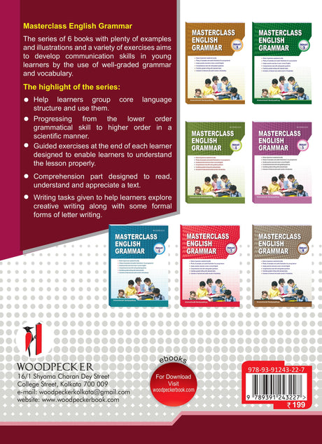 Masterclass English Grammar Primary 1 (English Version) - Retail Maharaj