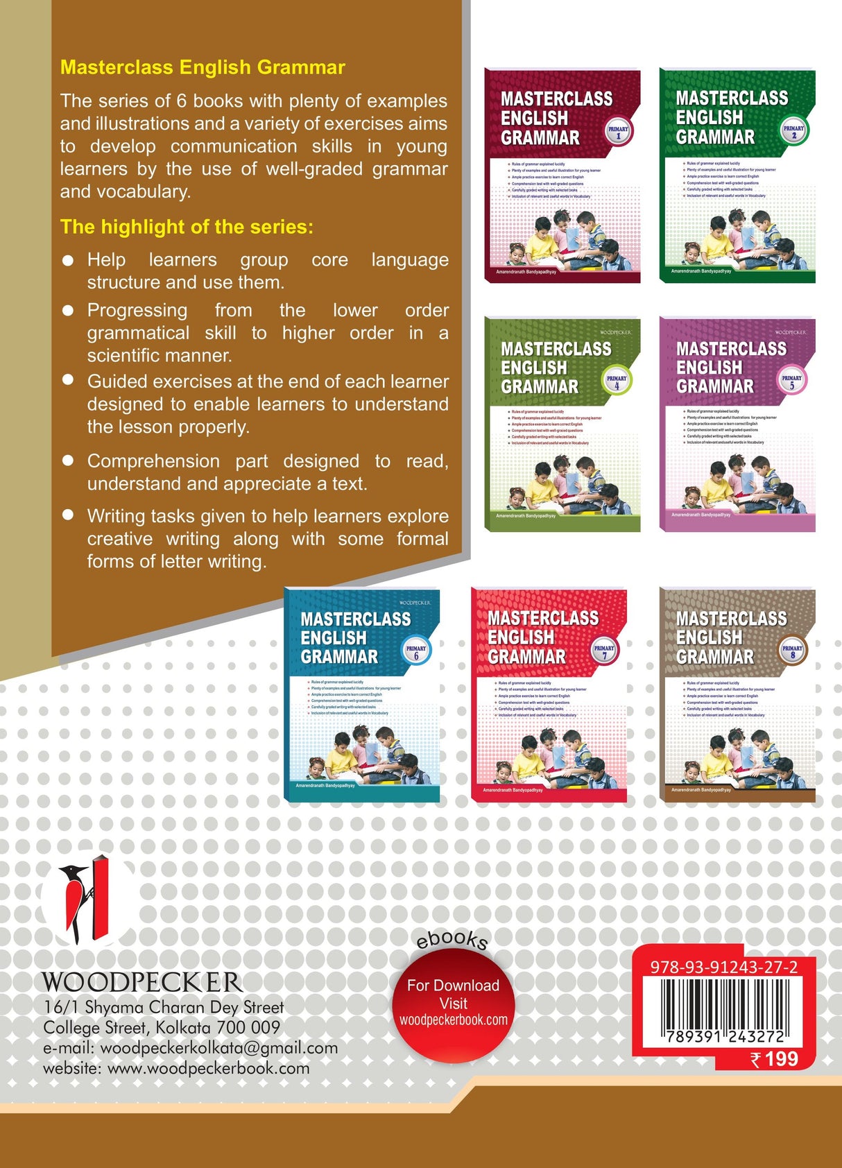 Masterclass English Grammar Primary 2 (English Version) - Retail Maharaj