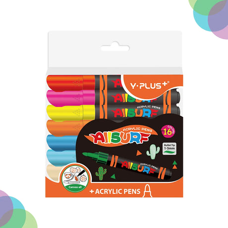 YPLUS All Surface Acrylic Marker Sets for Bold and Versatile Creations - Retail Maharaj